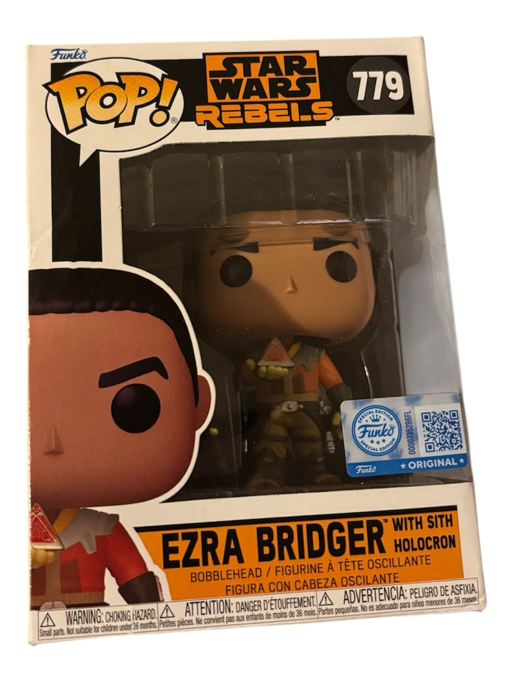 Funko Pop Ezra Bridger Star Wars Rebels 779
